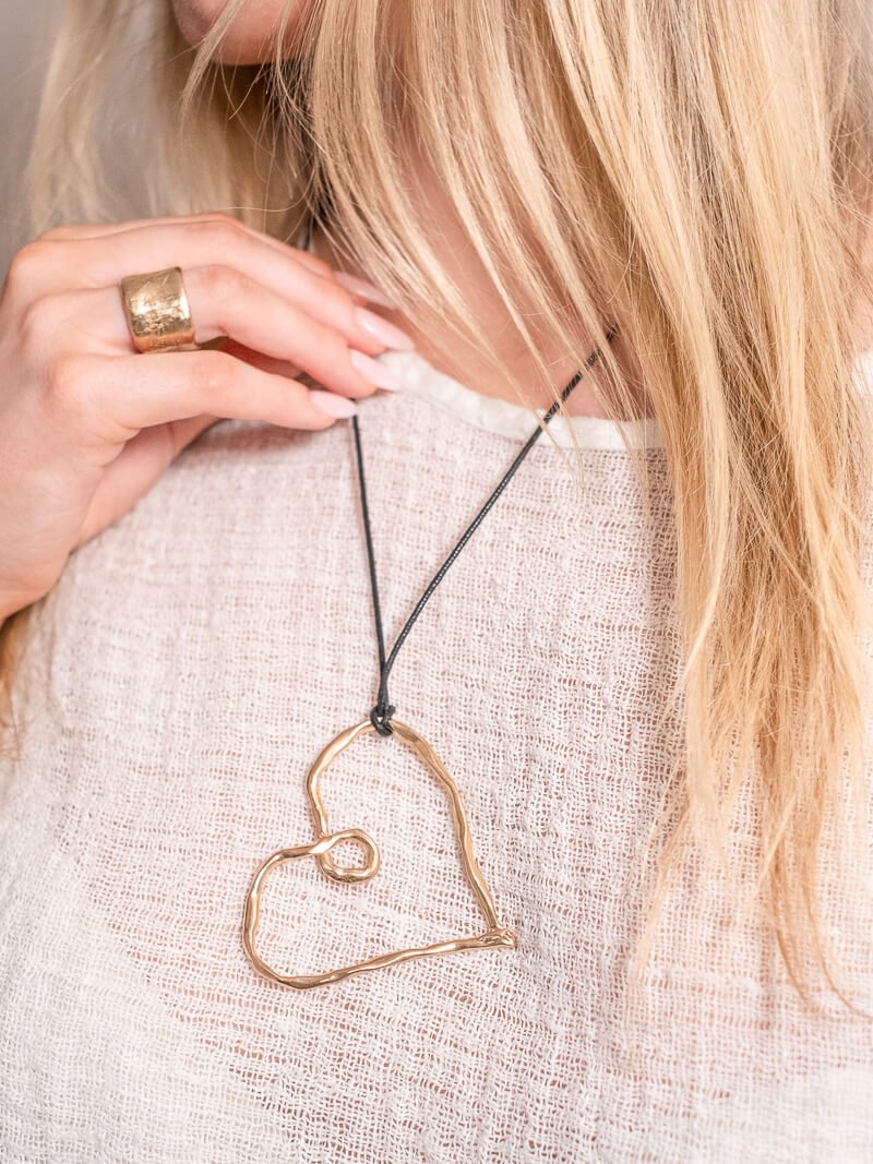 Cuore Large Pendant - La Casa by Importante