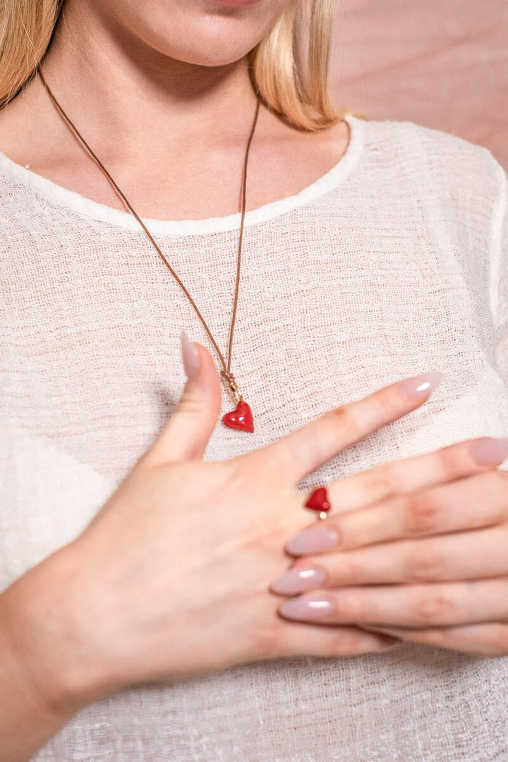 Cuore Rosso Pendant - La Casa by Importante