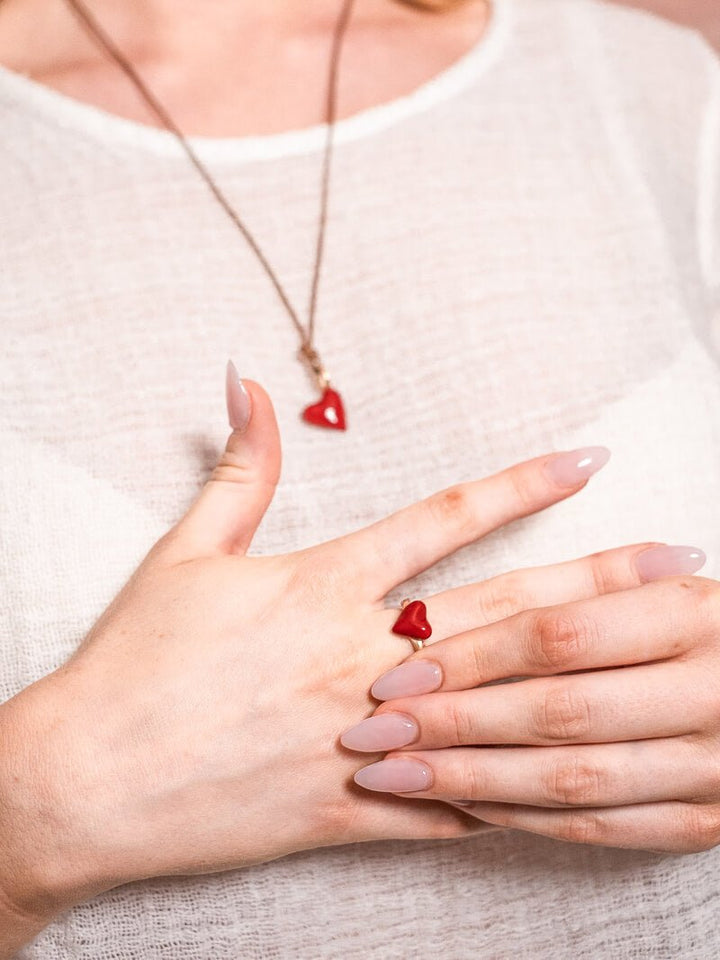 Cuore Rosso Ring - La Casa by Importante