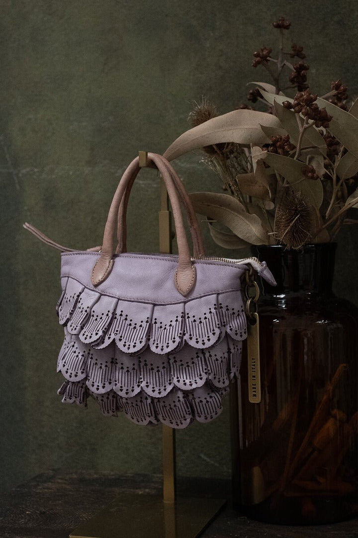 DAFNE LACE SMALL BAG - Orchid - SORRENTO - La Casa by Importante