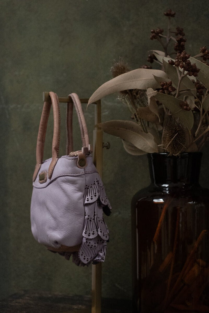 DAFNE LACE SMALL BAG - Orchid - SORRENTO - La Casa by Importante