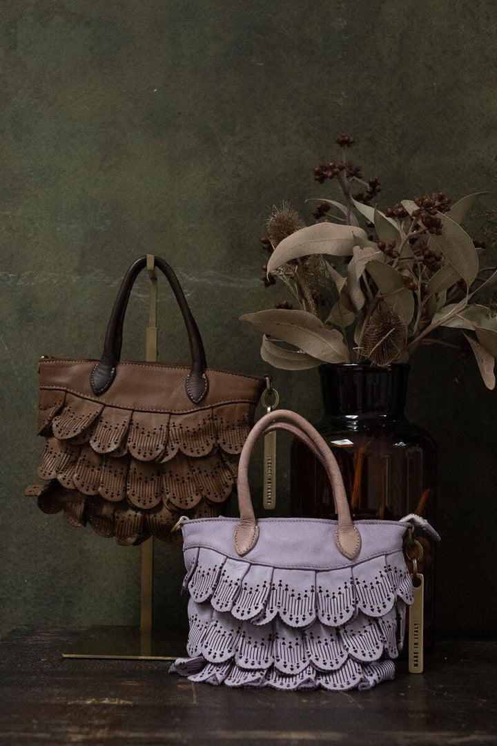 DAFNE LACE SMALL BAG - Orchid - SORRENTO - La Casa by Importante
