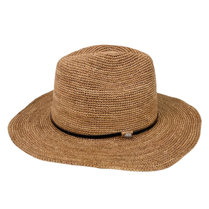 ELYA LEATHER HAT - La Casa by Importante