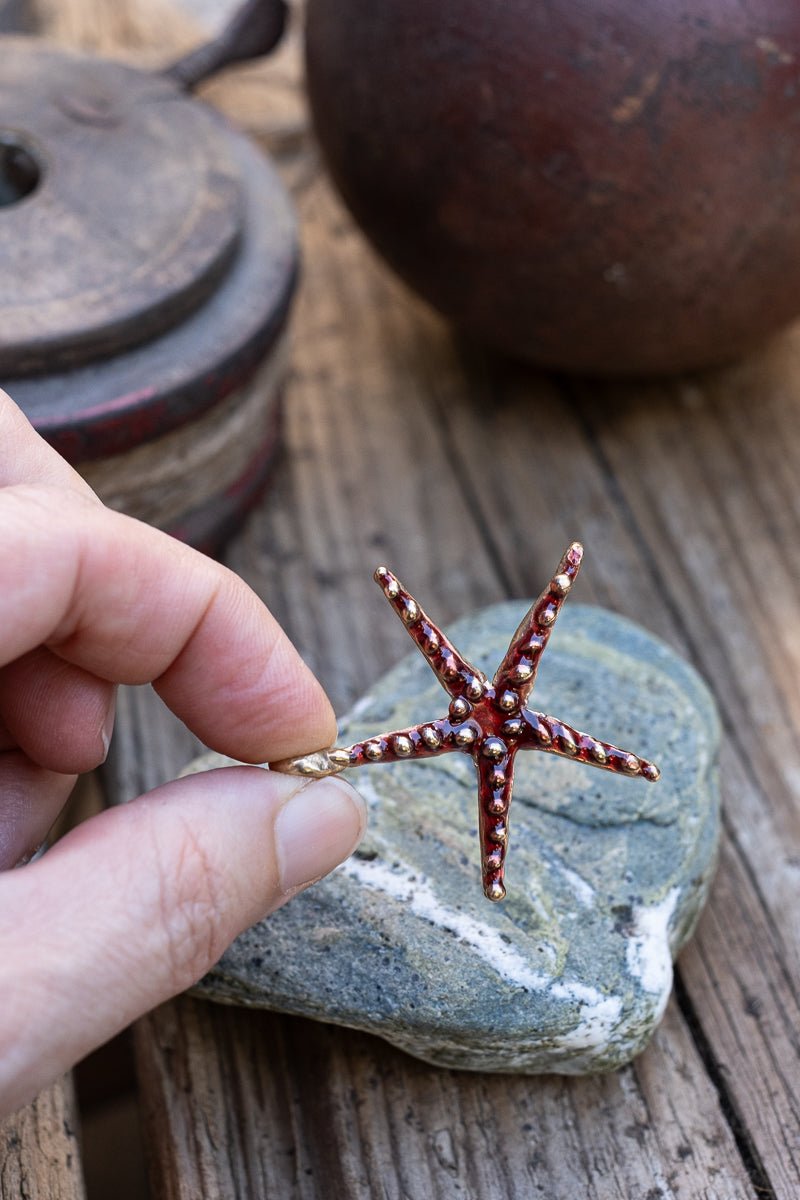 Enameled Stella Di Mare Pendant - M - La Casa by Importante