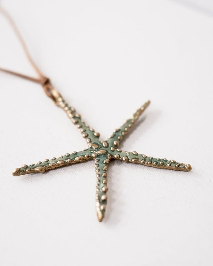 Enameled Stella Di Mare Pendant - M - La Casa by Importante