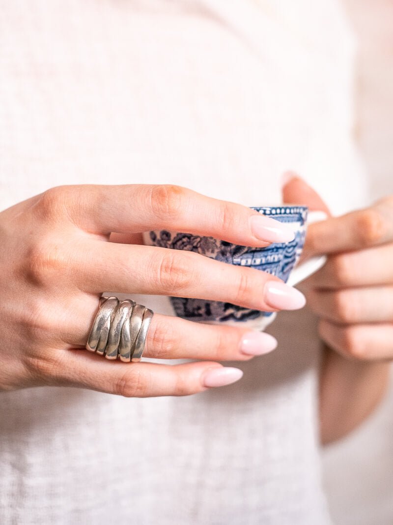 Gomitolo Silver Ring - La Casa by Importante