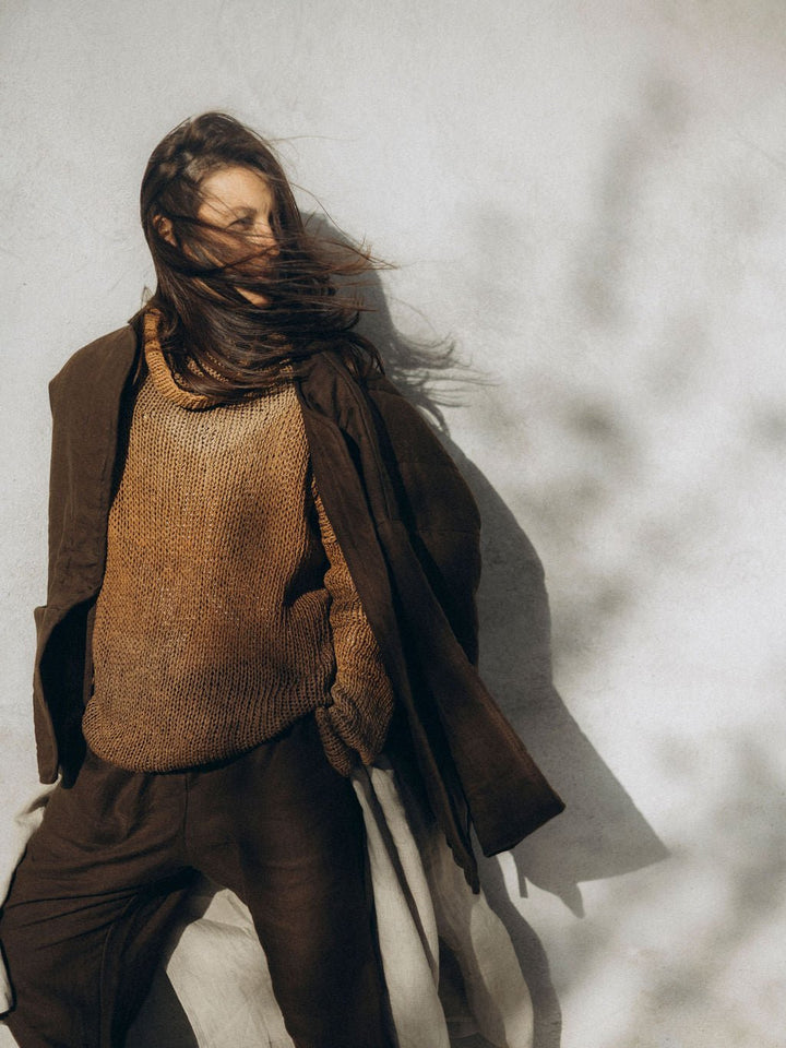 HILDEGARDA JUMPER - Warm Tones - La Casa by Importante