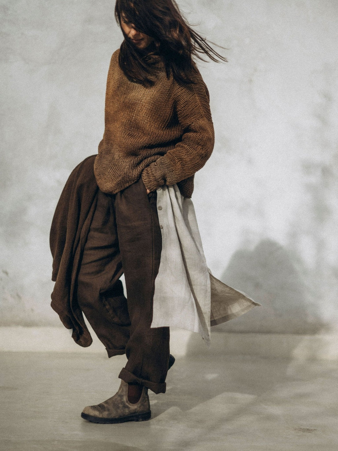 HILDEGARDA JUMPER - Warm Tones - La Casa by Importante