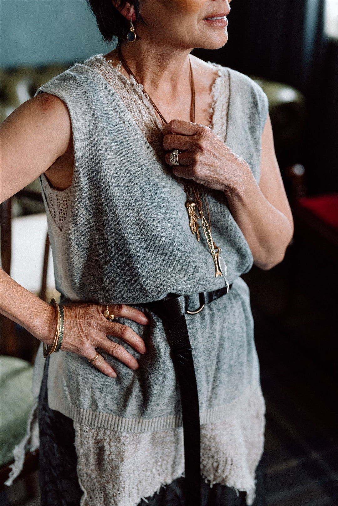 S313 - Sleeveless Top