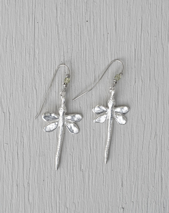 Libellule plated Earrings - La Casa by Importante