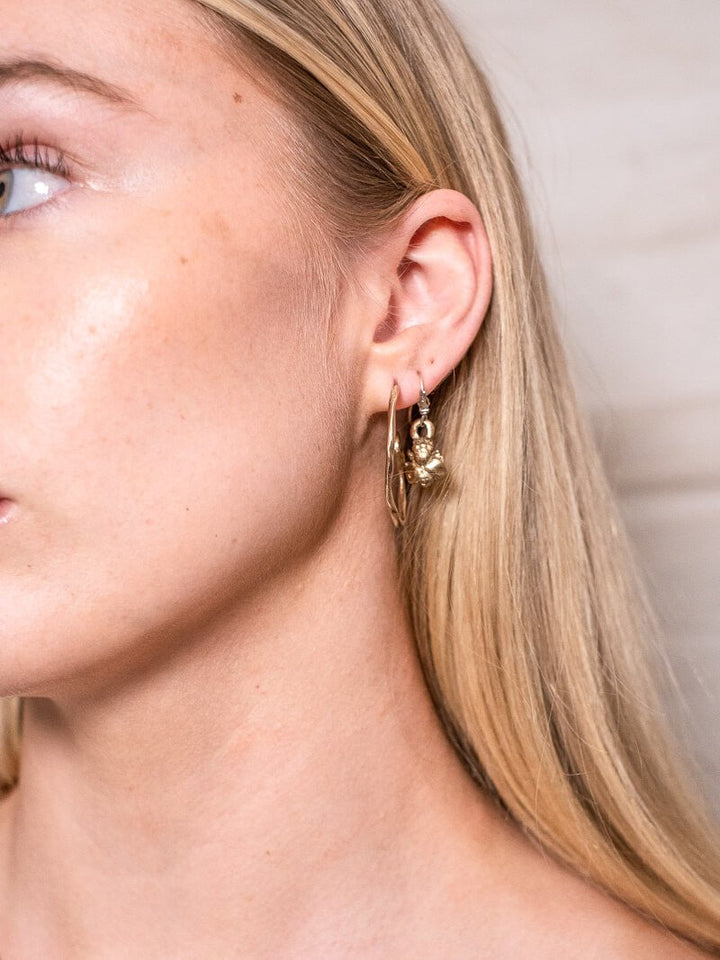 Lumaca Bronze Earrings - Small - La Casa by Importante