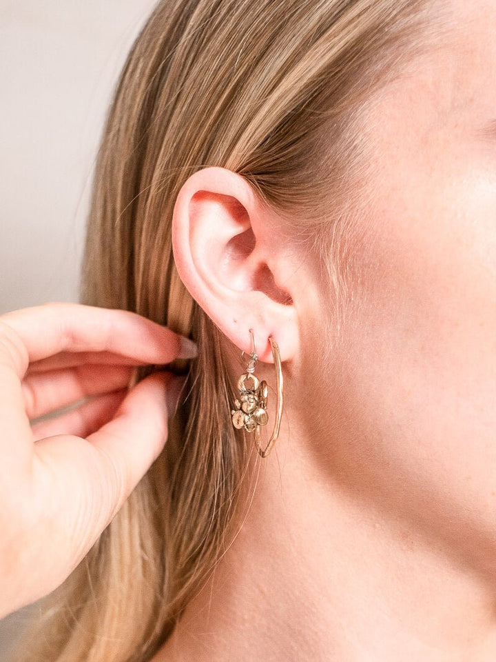 Lumaca Bronze Earrings - Small - La Casa by Importante