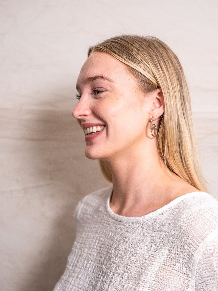 Lumaca Bronze Earrings - Small - La Casa by Importante
