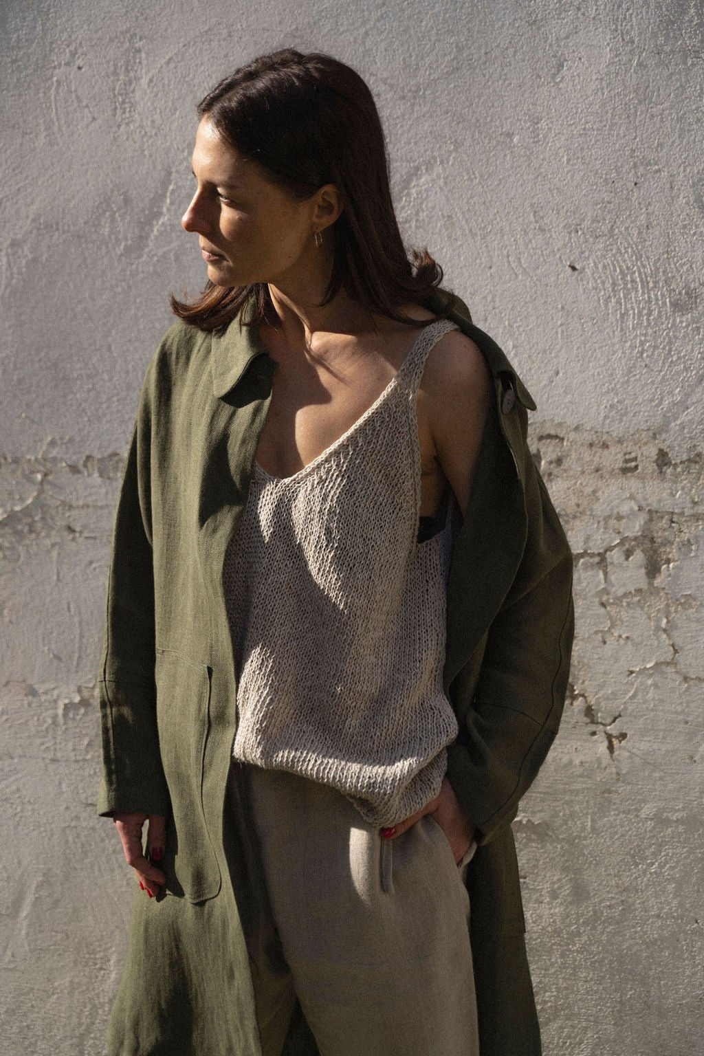 MILA TOP PLAIN - La Casa by Importante