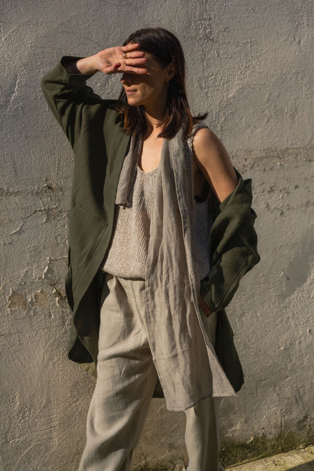 MILA TOP PLAIN - La Casa by Importante