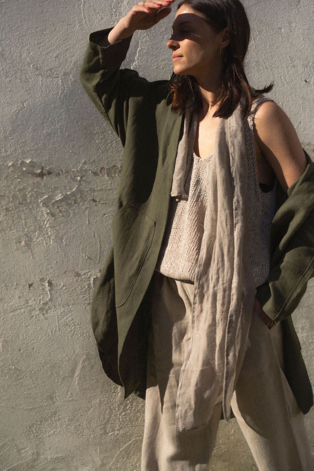 MILA TOP PLAIN - La Casa by Importante