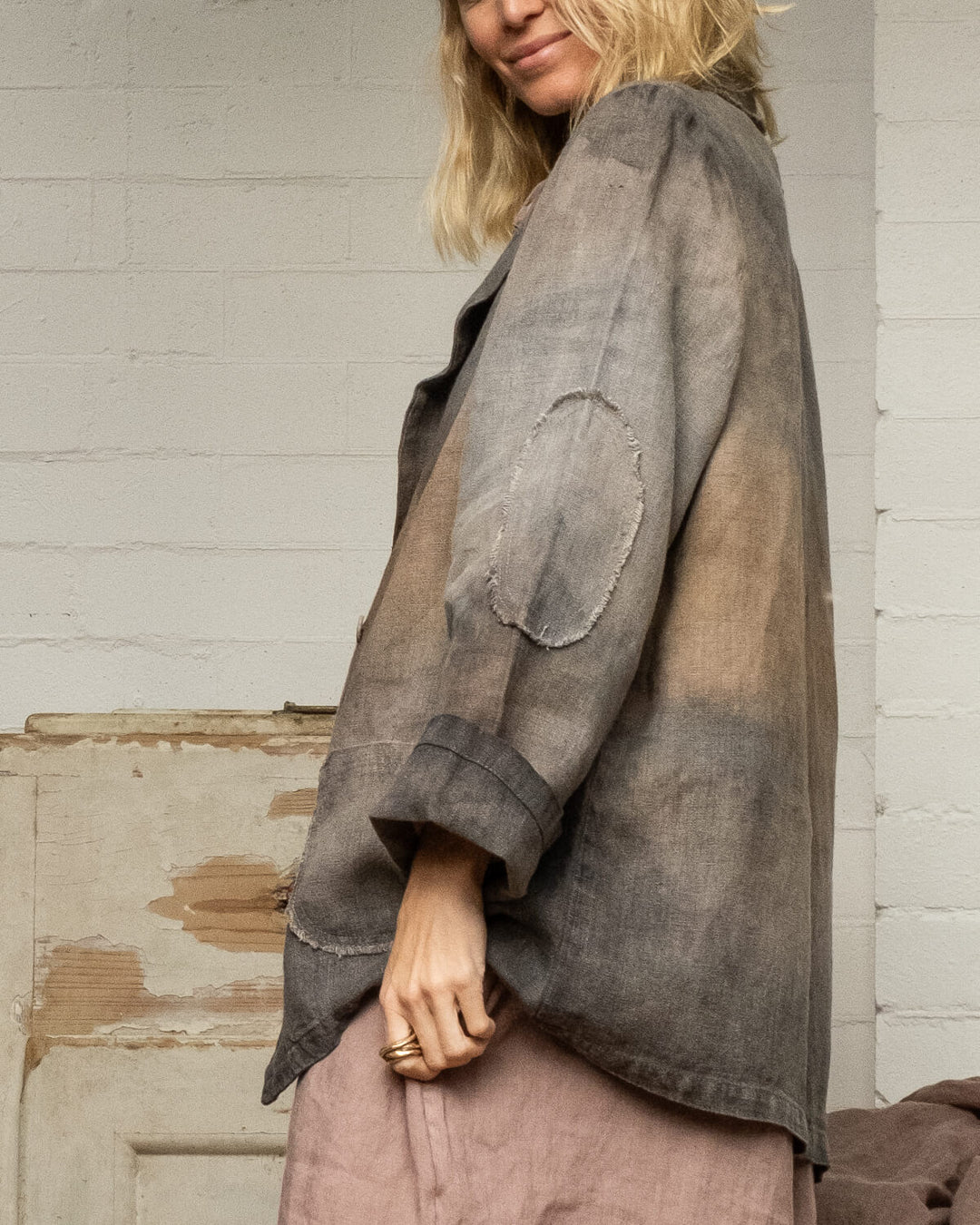 MIRA LINEN JACKET - La Casa by Importante
