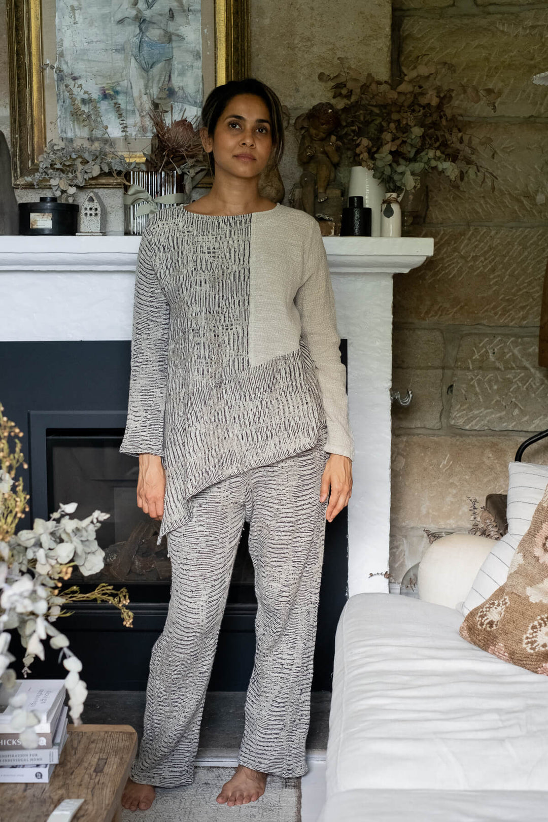 PANTALONE KOALA - Sangria - La Casa by Importante