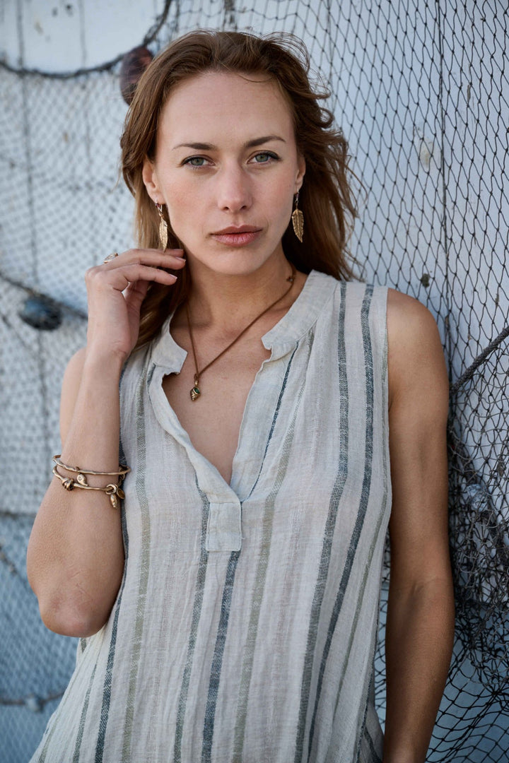Piuma Bronze Earrings - La Casa by Importante