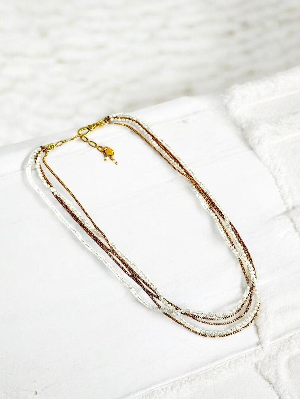 REYA MOONSTONE NECKLACE - La Casa by Importante