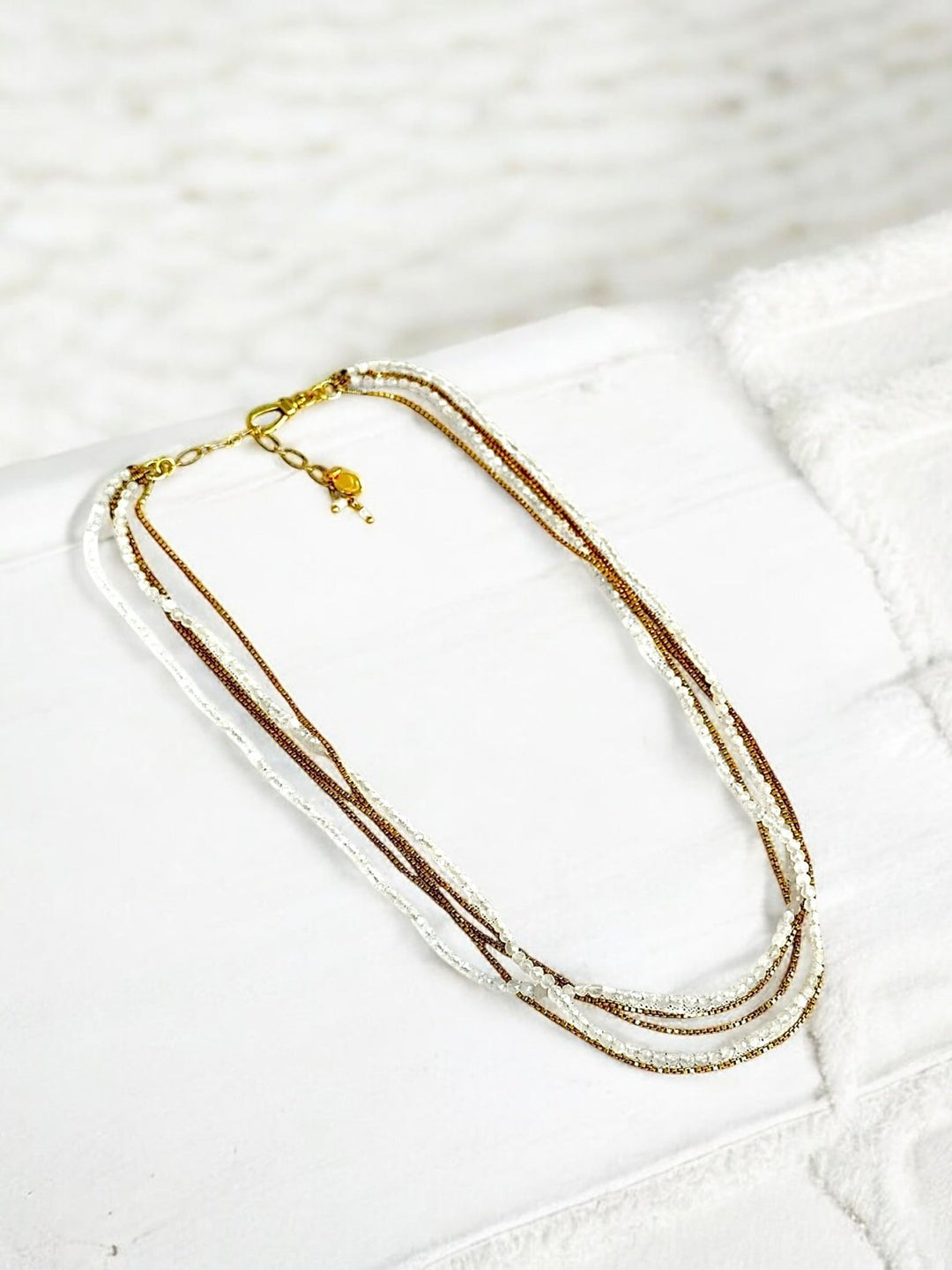 REYA MOONSTONE NECKLACE - La Casa by Importante