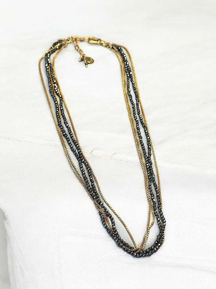 REYA PYRITE NECKLACE - La Casa by Importante
