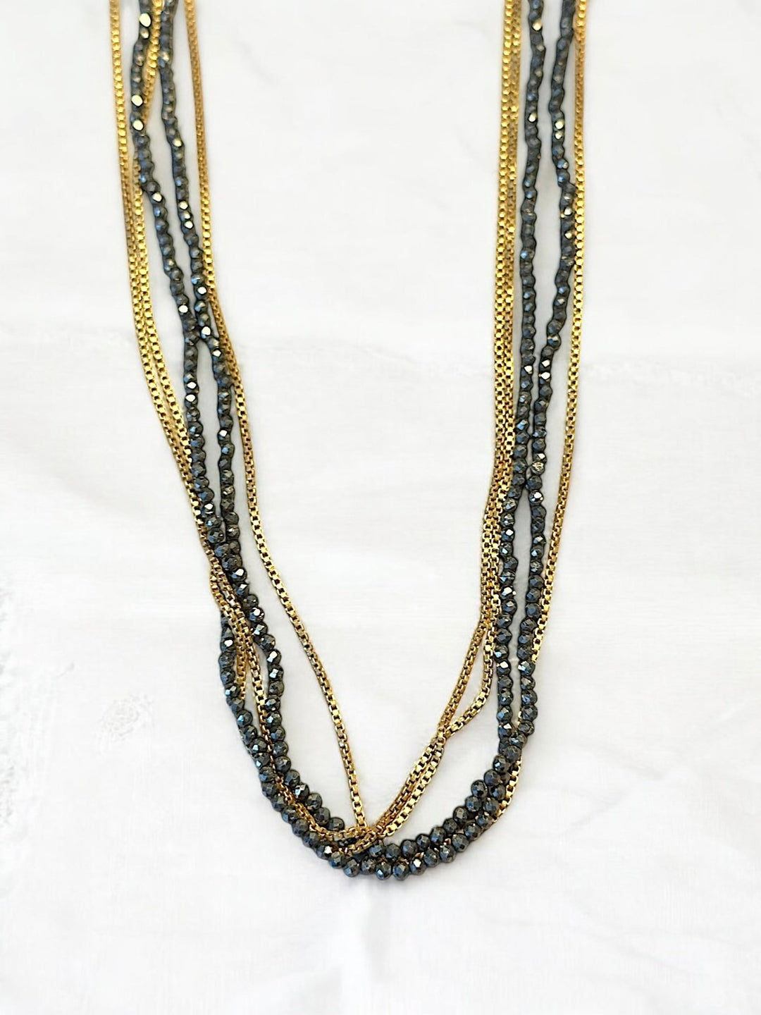 REYA PYRITE NECKLACE - La Casa by Importante