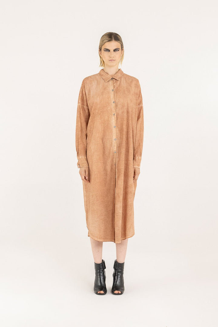 S266 - Long Shirt Dress - La Casa by Importante