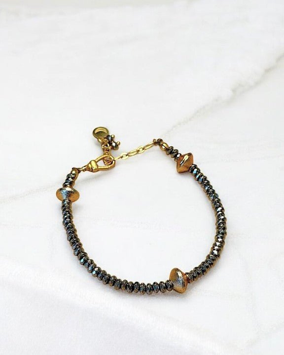 SALEM PYRITE BRACELET - La Casa by Importante
