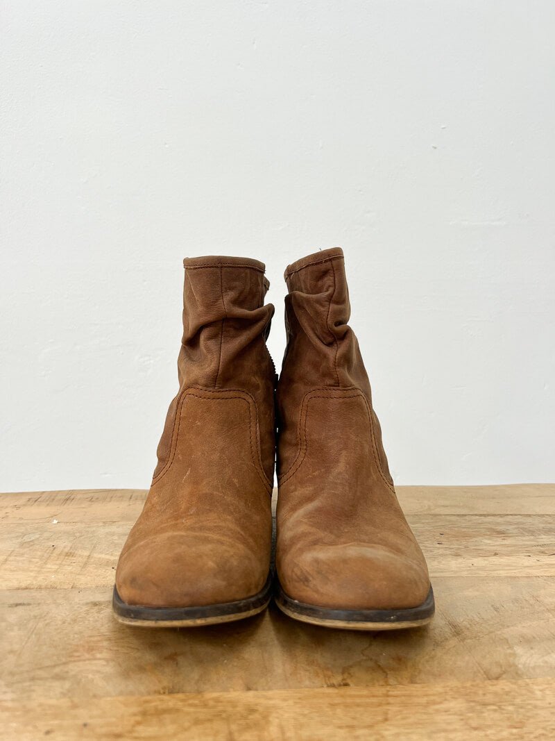 Second Hand Boho Leather Boots - 41 - La Casa by Importante