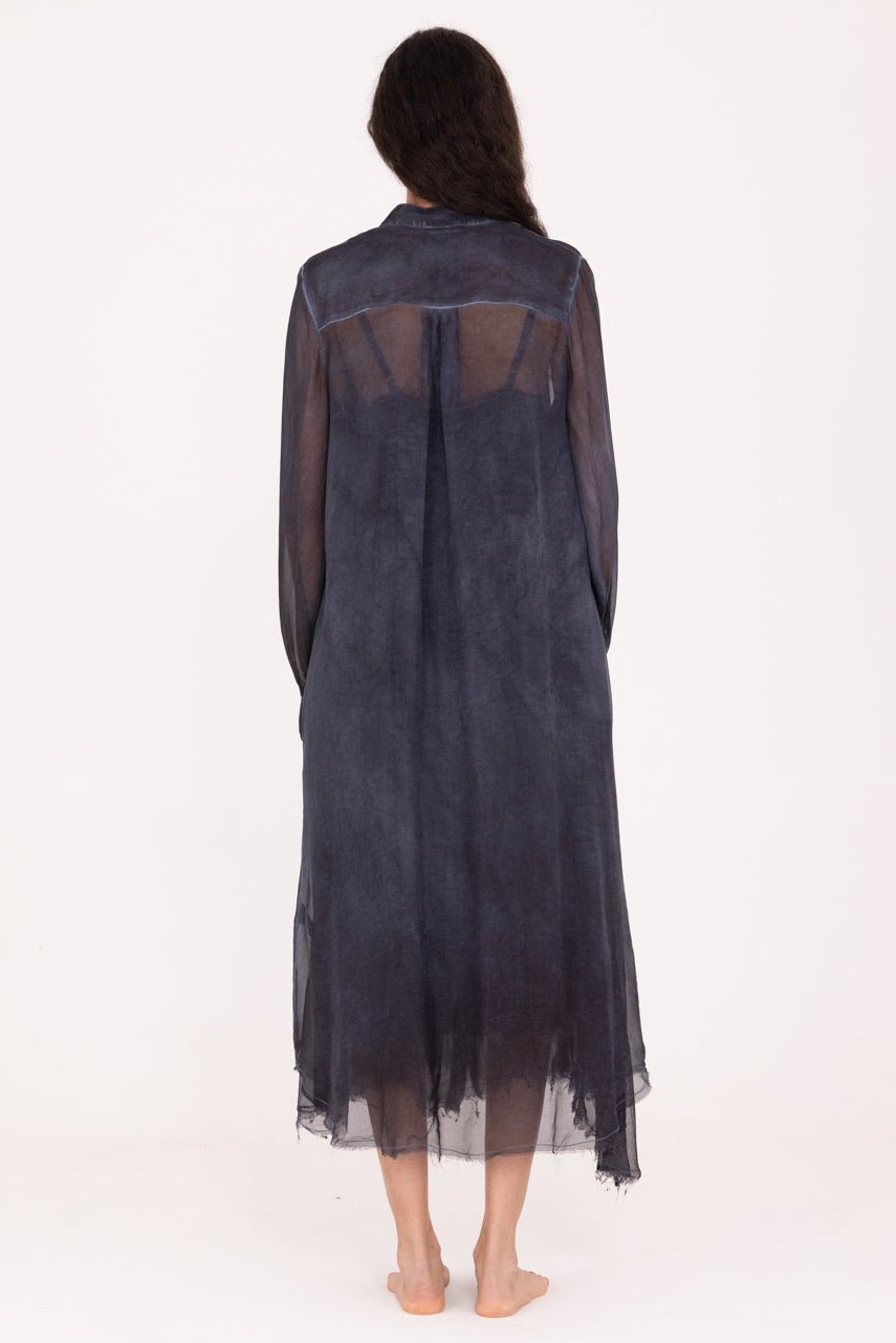 SILK BLEND CHEMISIER - S160 - La Casa by Importante