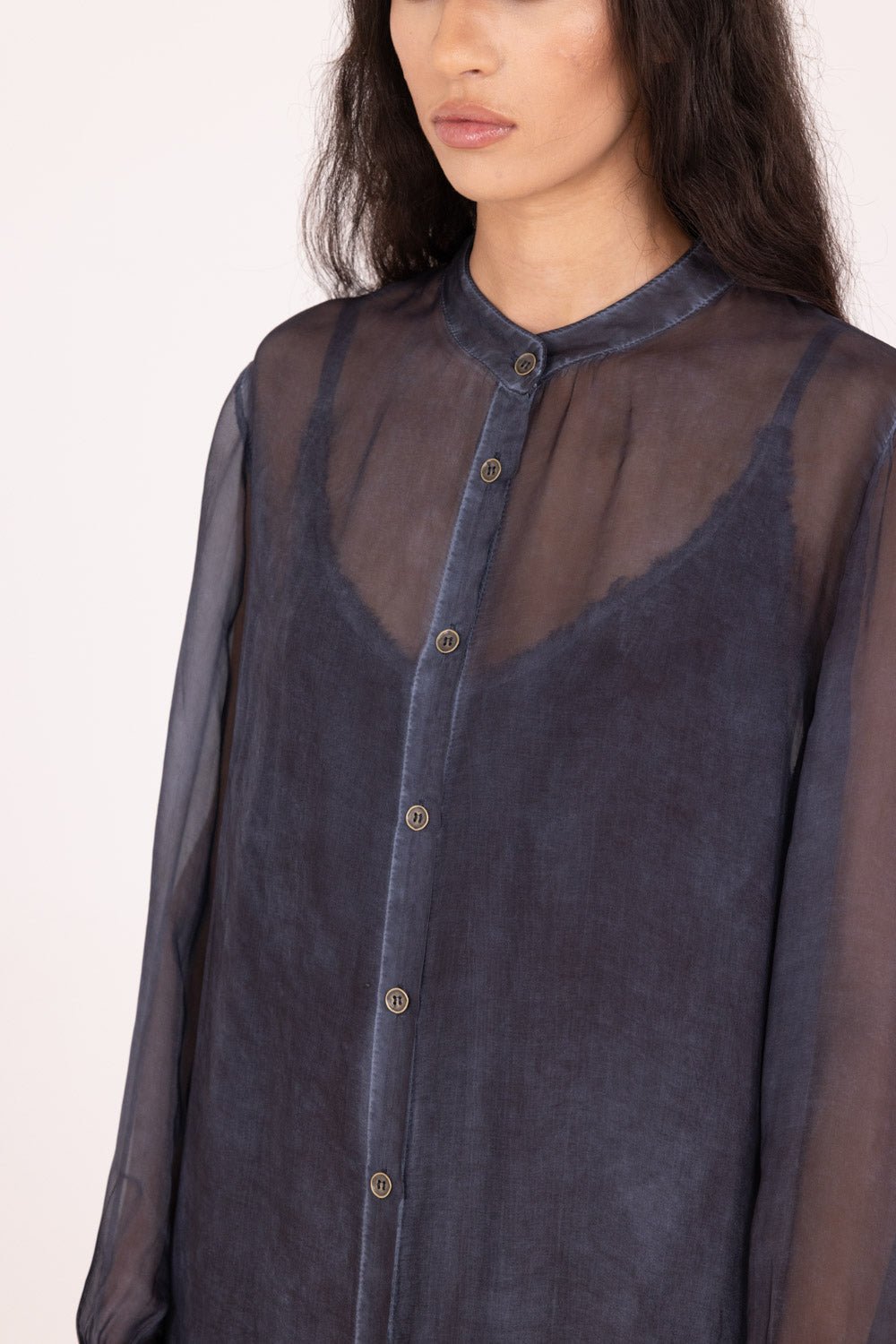 SILK BLEND CHEMISIER - S160 - La Casa by Importante