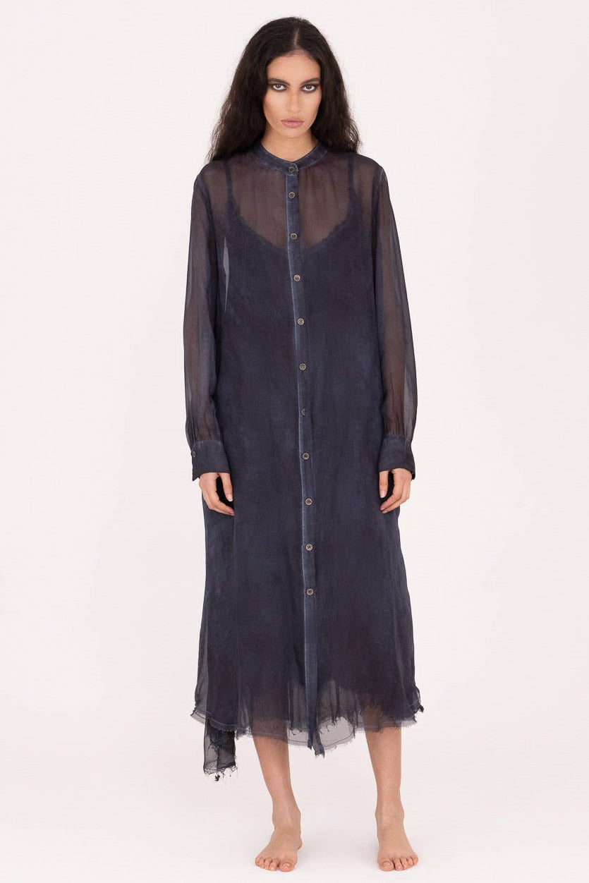 SILK BLEND CHEMISIER - S160 - La Casa by Importante