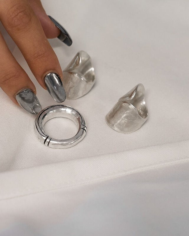 SOLID SILVER RING - La Casa by Importante