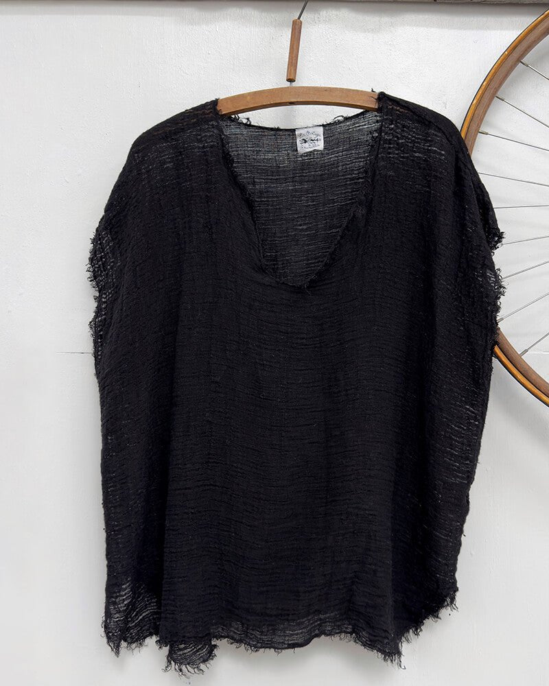 TOP SANDOKAN - Garzata Linen - La Casa by Importante