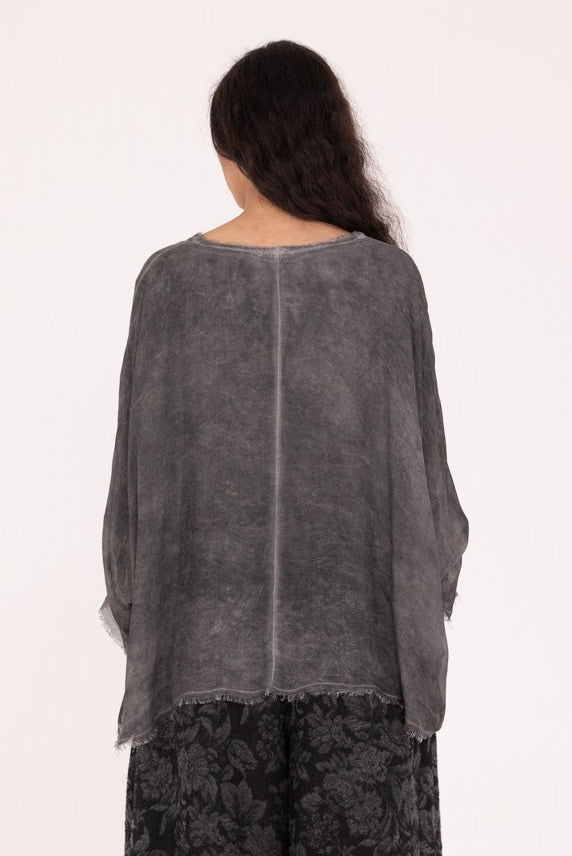 V NECK LONG SLEEVE SHIRT - S161 - La Casa by Importante