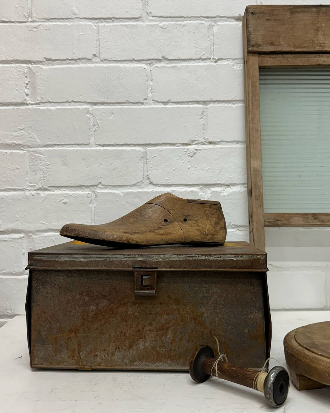 Vintage metal storage box - La Casa by Importante