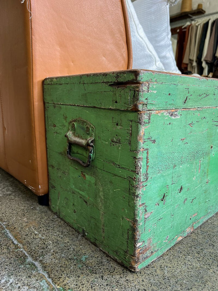 Vintage Wooden Luggage Trunk - La Casa by Importante