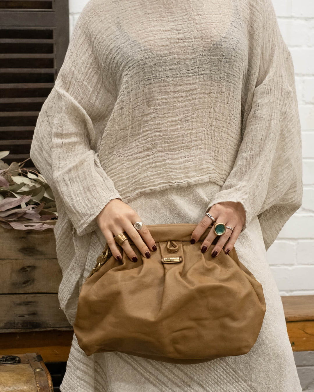 VIOLANTE POCHETTE LARGE - PARMA - La Casa by Importante