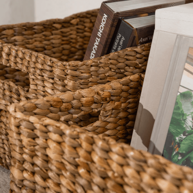 Waterhyacinth Rectangular Storage Baskets - La Casa by Importante