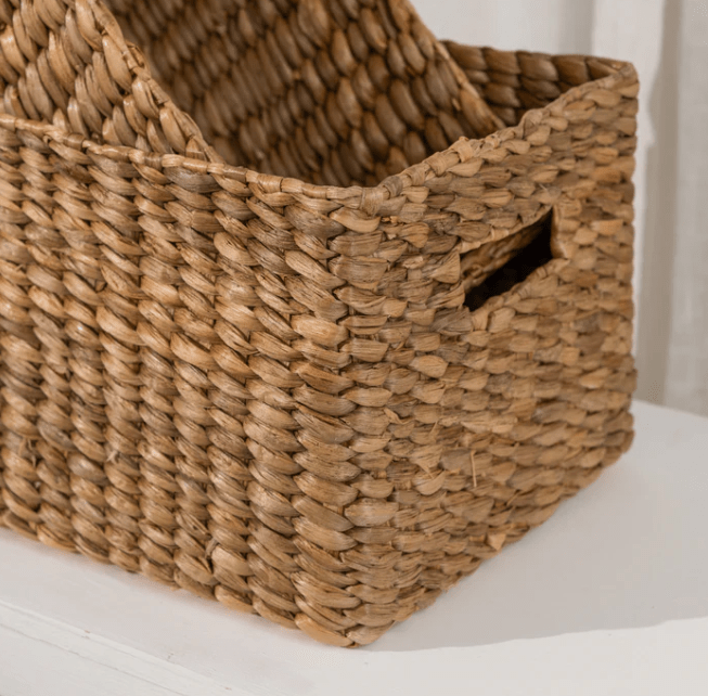 Waterhyacinth Rectangular Storage Baskets - La Casa by Importante